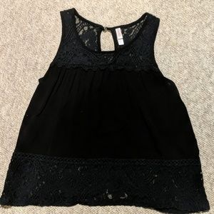 Xhilaration Lace Tank Top